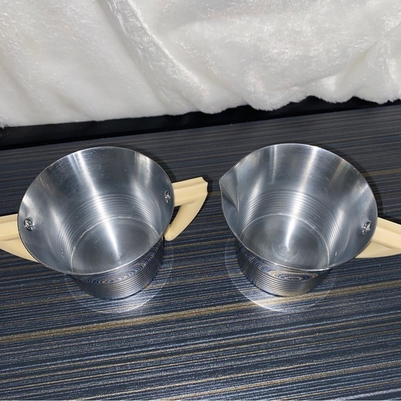 Vintage Chase Aluminum Sugar Creamer Set - Picture 2 of 6